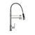 Cleo Brushed Nickel Pull Down Dual Spray Mixer