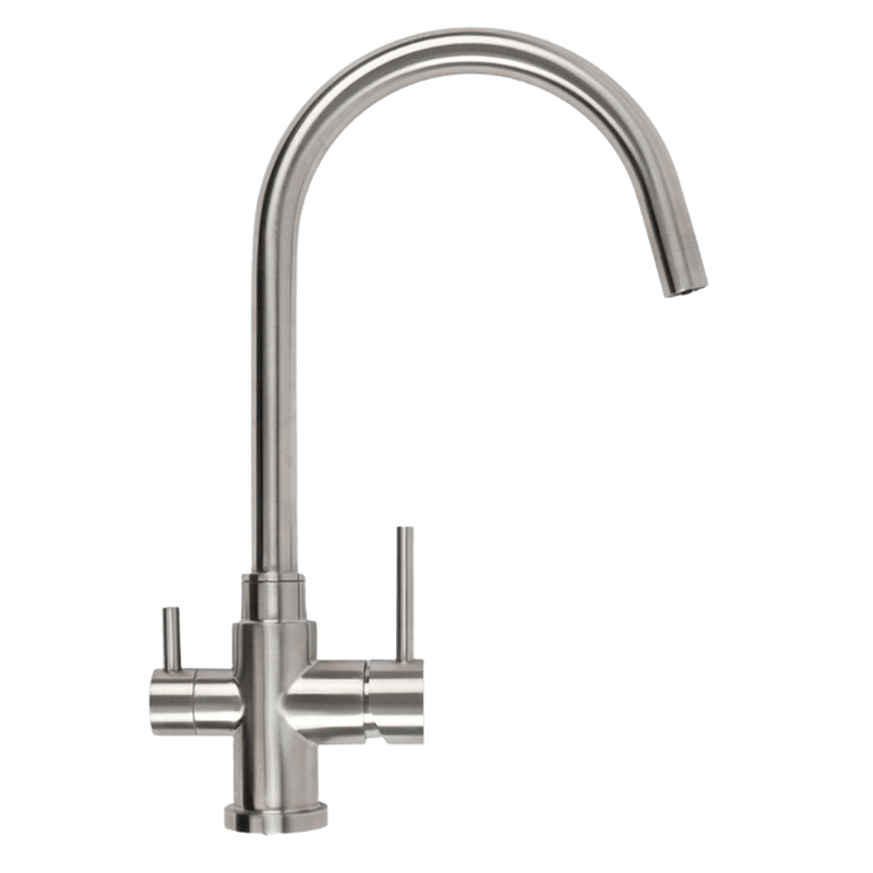 Fleta Brushed Stainless Steel 3 Way Filter Water Tap