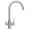 Fleta Brushed Stainless Steel 3 Way Filter Water Tap