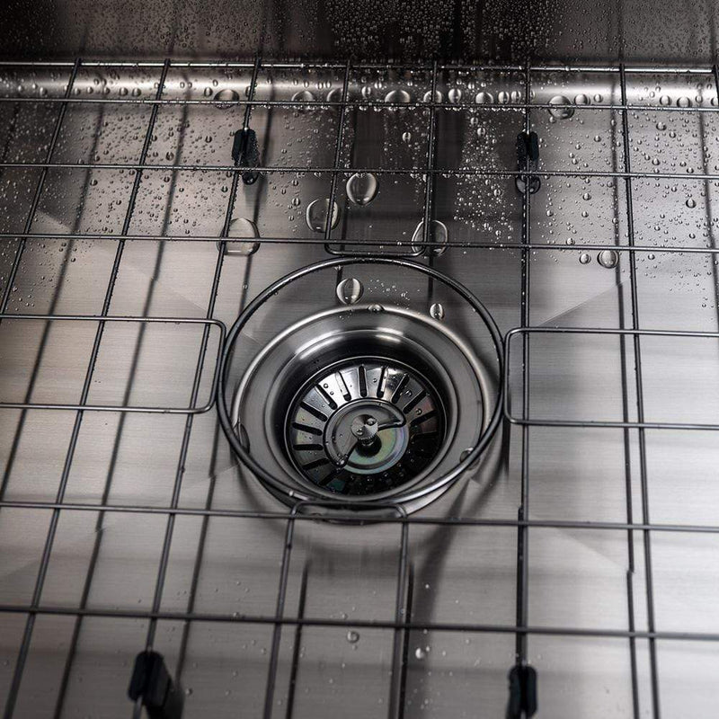 Buildmat Precious Metals Sink Sink Brushed Gun Metal Cody 950x450 Single Bowl w Drain Board Sink