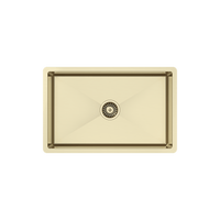 Buildmat Sink Brushed Brass Gold Brushed Brass Gold Avisa 700x450 Large Single Bowl Sink