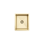 Buildmat Sink Brushed Brass Gold Brushed Brass Gold Maya 380x450 Single Bowl Sink