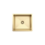 Buildmat Sink Brushed Brass Gold Brushed Brass Gold Penny 510x450 Single Bowl Sink