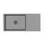 Buildmat Sink Brushed Gunmetal Brushed Gunmetal Cody 950x450 Single Bowl w Drain Board Sink