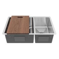 Buildmat Sink Stainless Steel Clifford 725x450 Single & 1/4 Bowl Sink