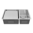 Buildmat Sink Stainless Steel Clifford 725x450 Single & 1/4 Bowl Sink