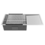 Buildmat Sink Brushed Stainless Steel Cody 950x450 Single Bowl w Drain Board Sink