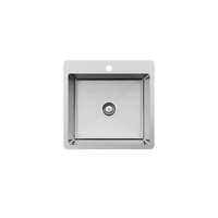 Alma Leo 510x500 Single Bowl Tap Landing Sink