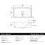 Buildmat Sink Stainless Steel Marissa 810x450 XLarge Single Bowl Sink Trough