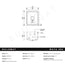 Buildmat Sink Stainless Steel Maya 380x450 Single Bowl Sink