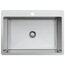 Buildmat Sink Brushed Stainless Steel Noah 700x500 Large Single Bowl Tap Landing Sink
