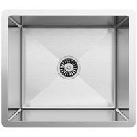 Buildmat Sink Stainless Steel Penny 510x450 Single Bowl Sink