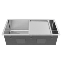 Buildmat Sink Stainless Steel Seville 900x450 XXLarge Single Bowl Sink