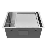 Buildmat Sink Stainless Steel Willow 600x450 Medium Single Bowl Sink