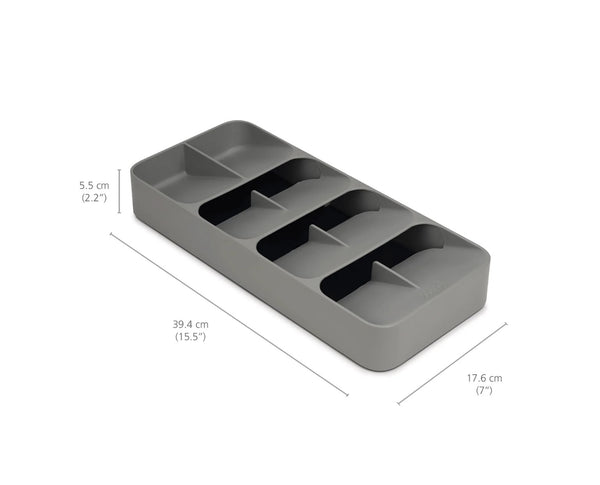 Joseph Joseph DrawerStore Large Cutlery Organiser Grey